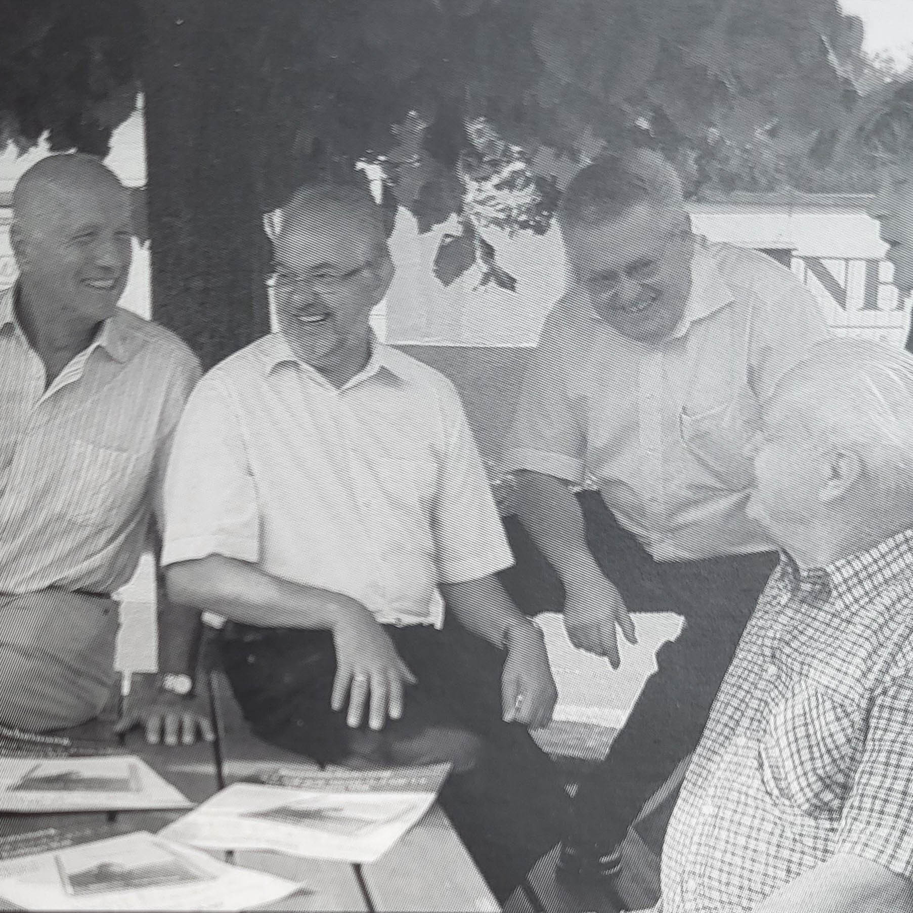 Bild zu Preisträger Johann Hagenhofer, Gert Dressel, Friedrich Geiderer, Willibald Kornfeld und Roman Lechner